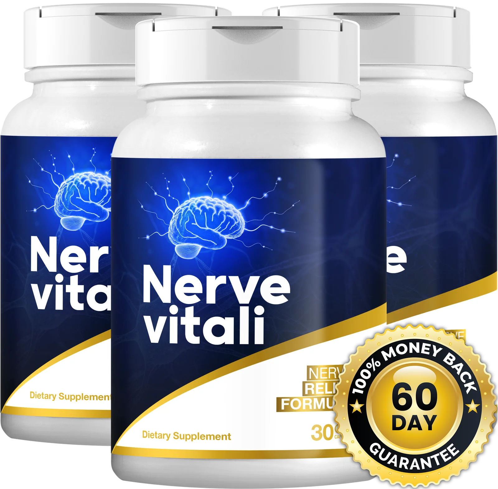 Nerve Vitali 3 bottles - 90 day supply bundle